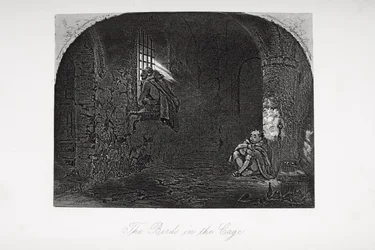 Les Oiseaux en cage, illustration de 